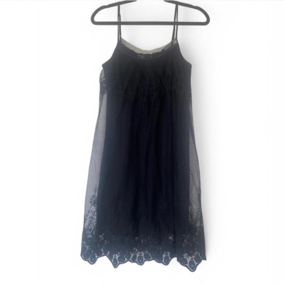 Promod lace mesh dress - Picture 1 of 8